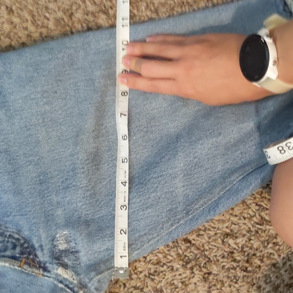 Re/done x Levi's high rise ankle crop 27 - Picture 16 of 16